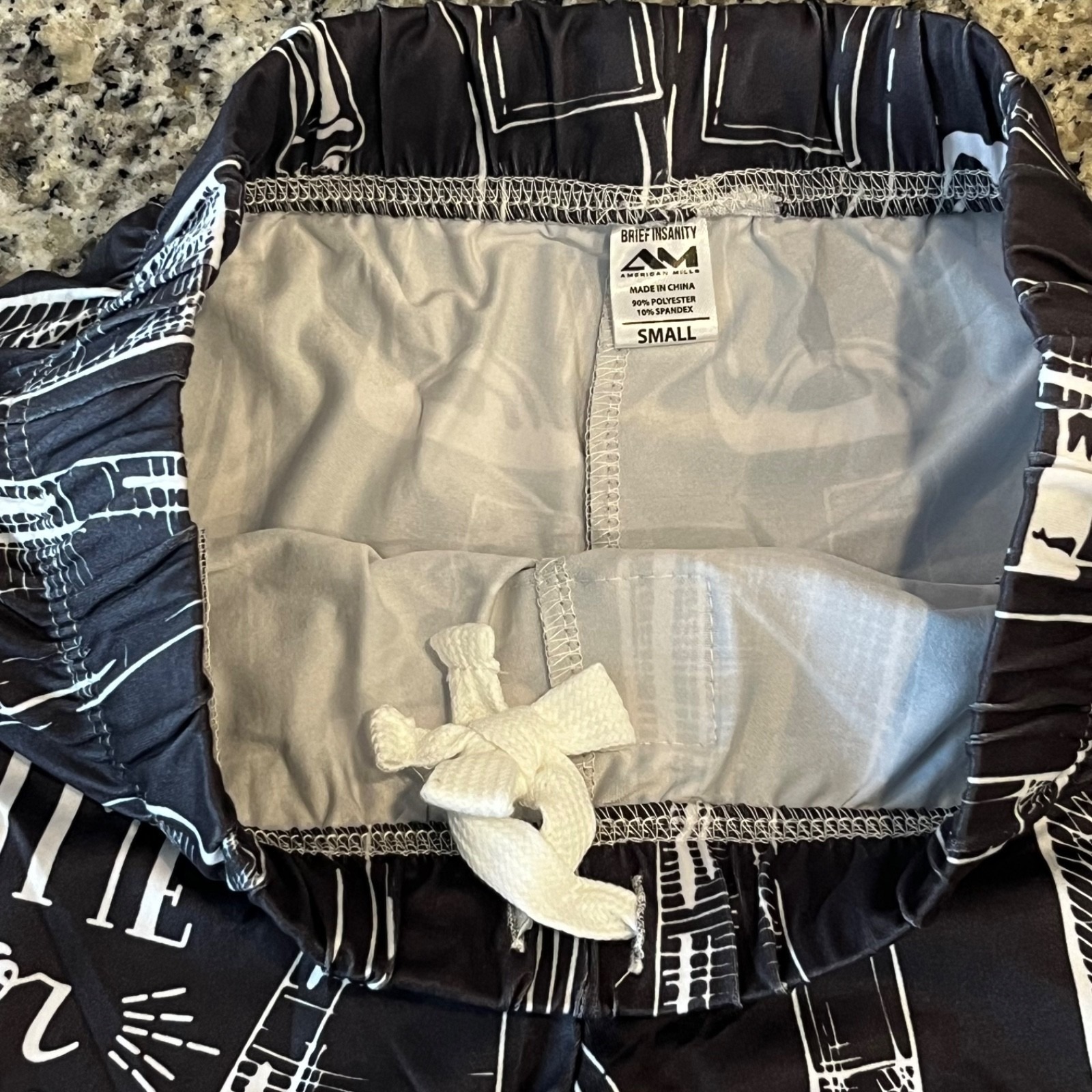 Nwt Brief Insanity Lounge Pants Womens Small Time For Wine Sleep — image 7 of 8